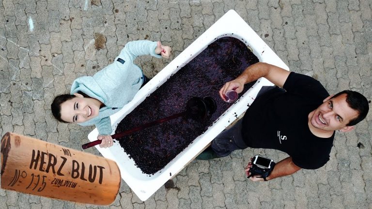 So kommt die Farbe in den Wein | Badewanne Wein N°2