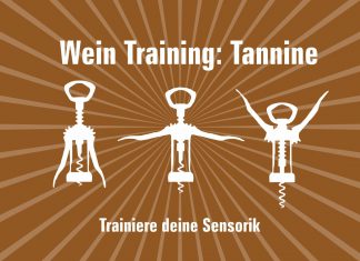 Wein Sensorik Training: Tannin