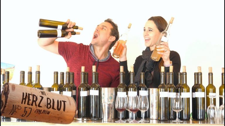 Finale Weindegustation und Weine entsäuren