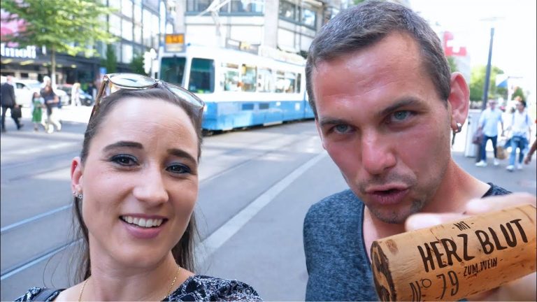 Zwei Landeier in der Stadt