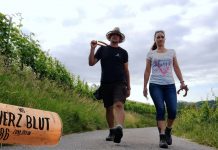 Laubarbeiten, mehr Hand als Maschine