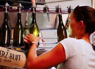 Heute machen wir Champagner