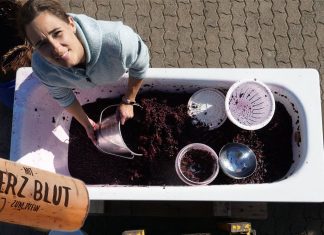 Jetzt wird gepresst | Badewanne Wein N°3