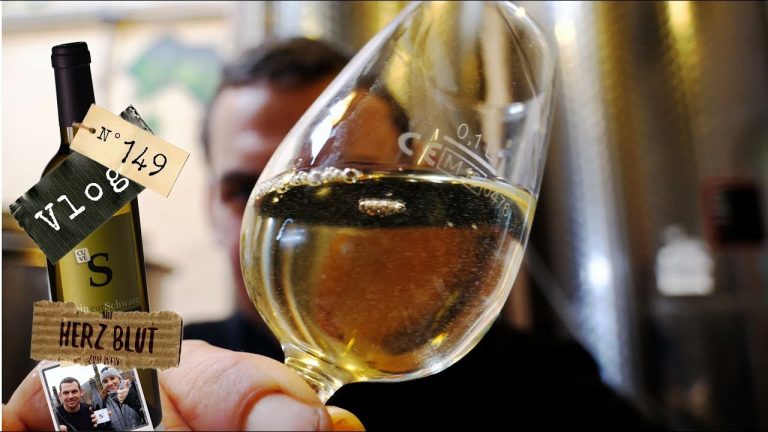 Die Kellerratte am Wein filtrieren