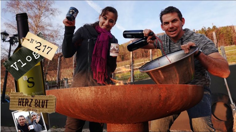 Das richtig gute Glühwein Rezept und das über dem Feuer